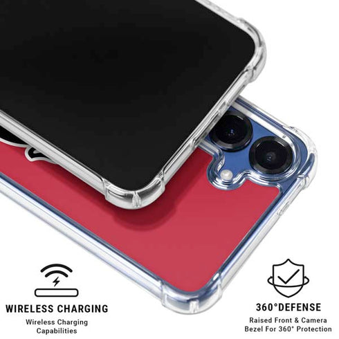 University of Georgia Bulldogs Logo Galaxy S25 Clear Case